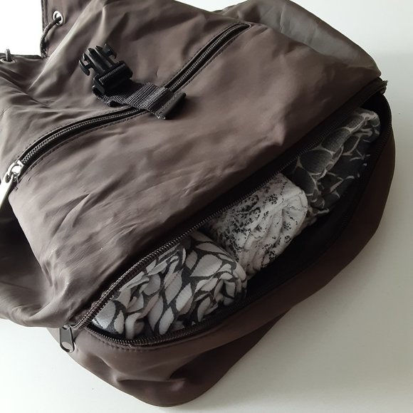 Kenneth Cole Backpack Brown Large - Picture 10 of 12